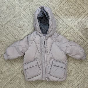 Zara Puffer Coat 2-3T